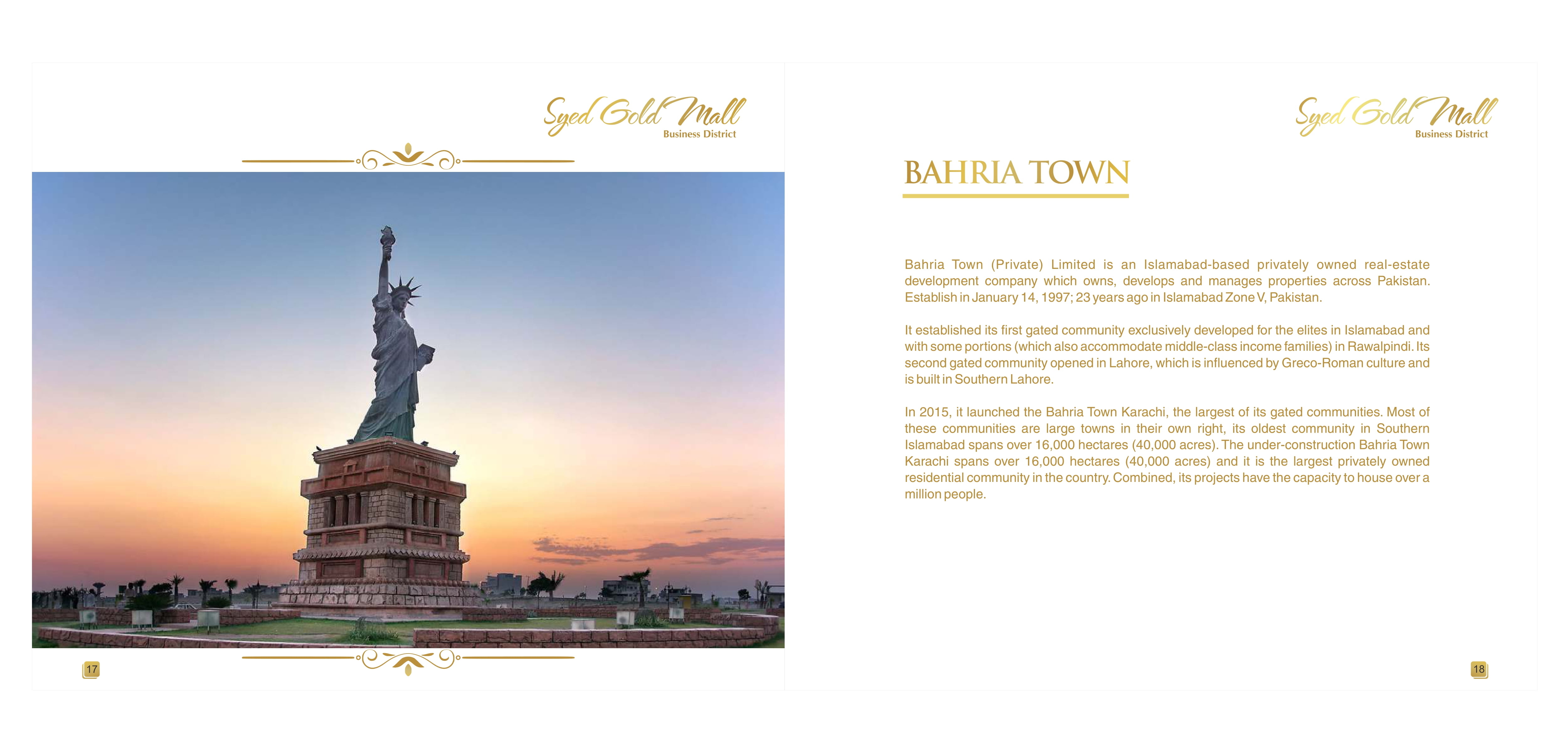 Syed Gold Mall phase 8 bahria town, Rawalpindi