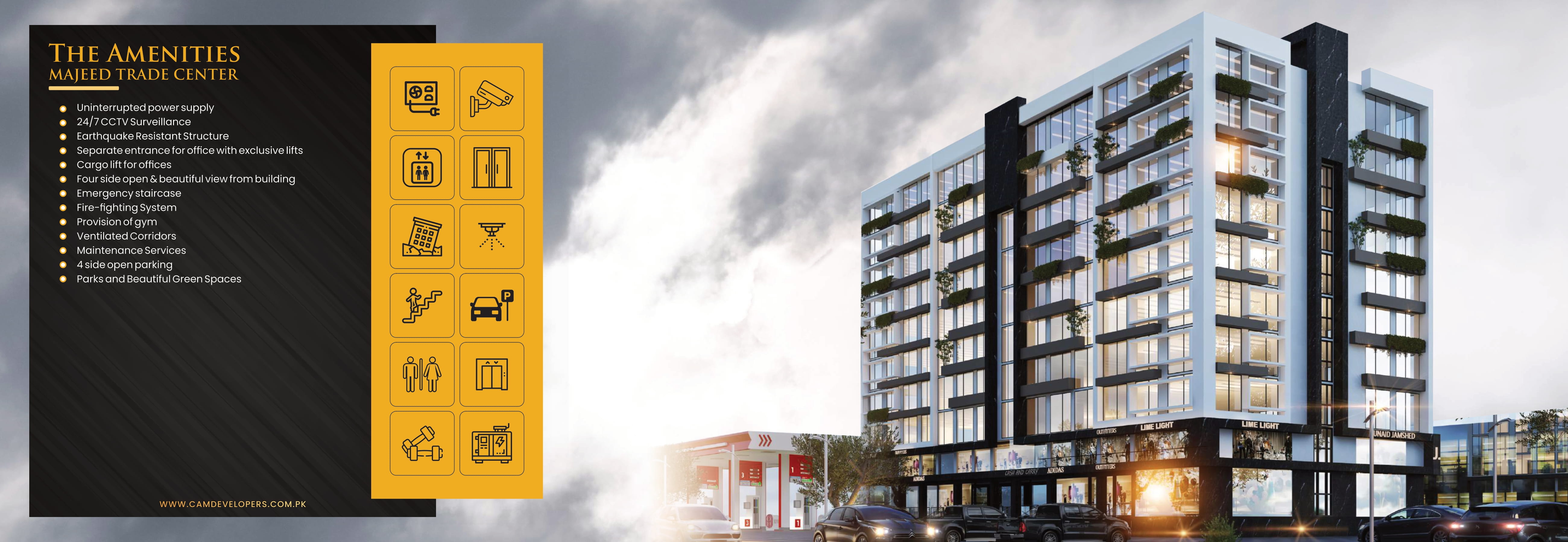 MAJEED TRADE CENTER | Sir Syed Road | Airport Enclave