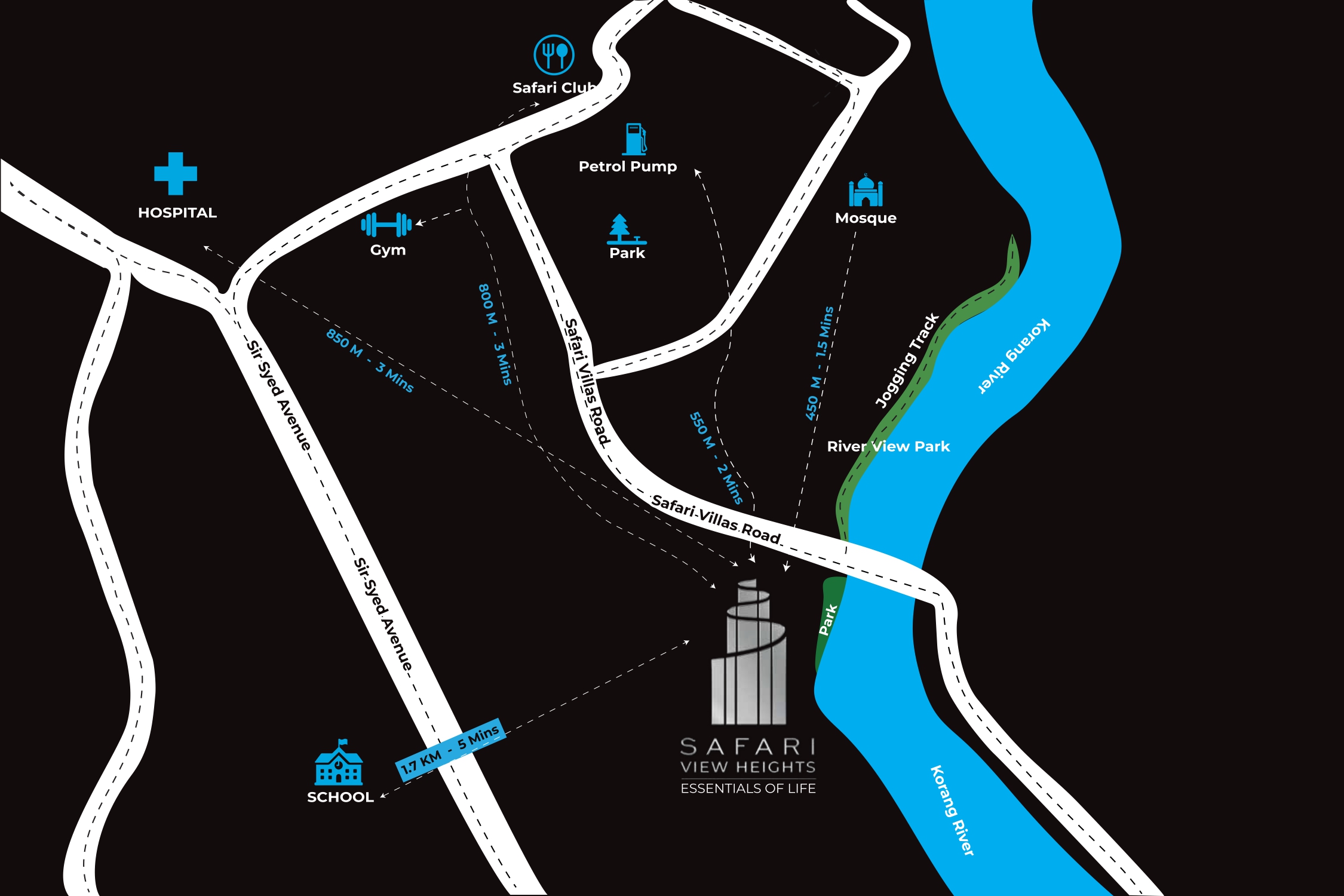 Safari View Heights | Bahria Town | Phase-8