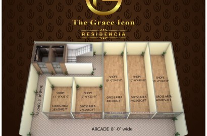 THE GRACE ICON RESIDENCIA B-86 | BAHRIA TOWN