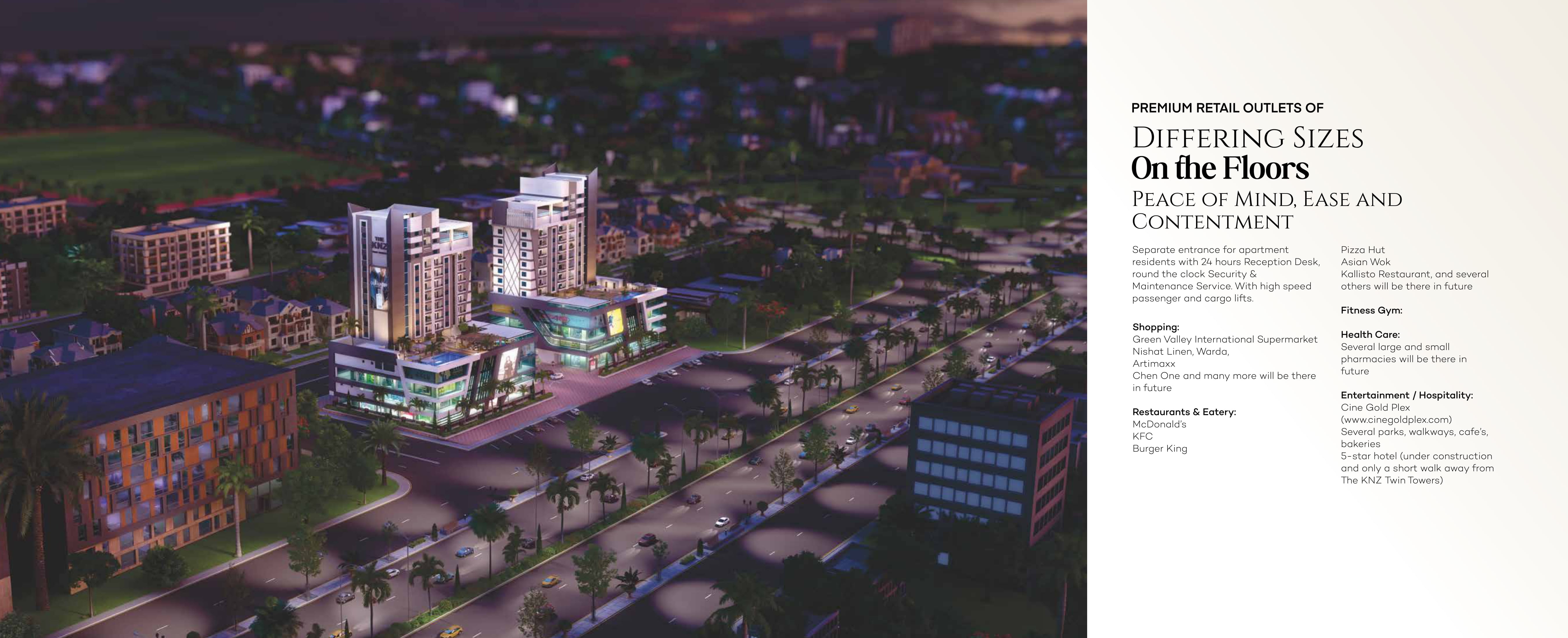 THE KNZ TWIN TOWERS | Guldberg Greens