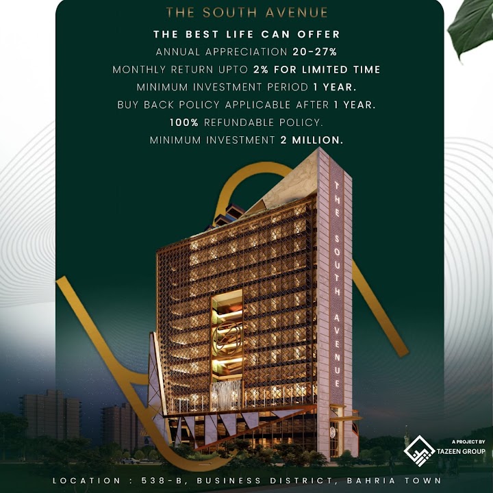 THE SOUTH AVENUE | Phase-8 | Bahria Town
